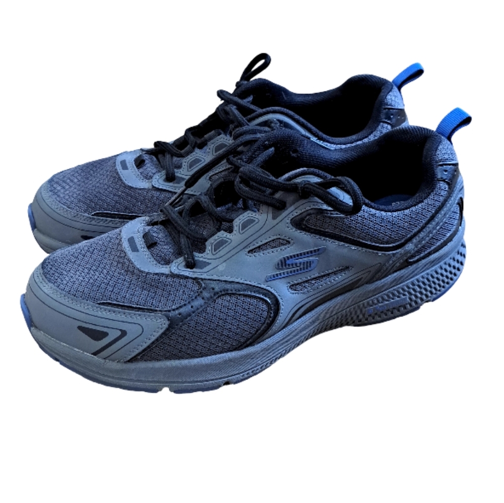 Mint Skechers Go Run M-Strike Air Cooled Goga Mat Running Shoes Sneakers 9 Mens